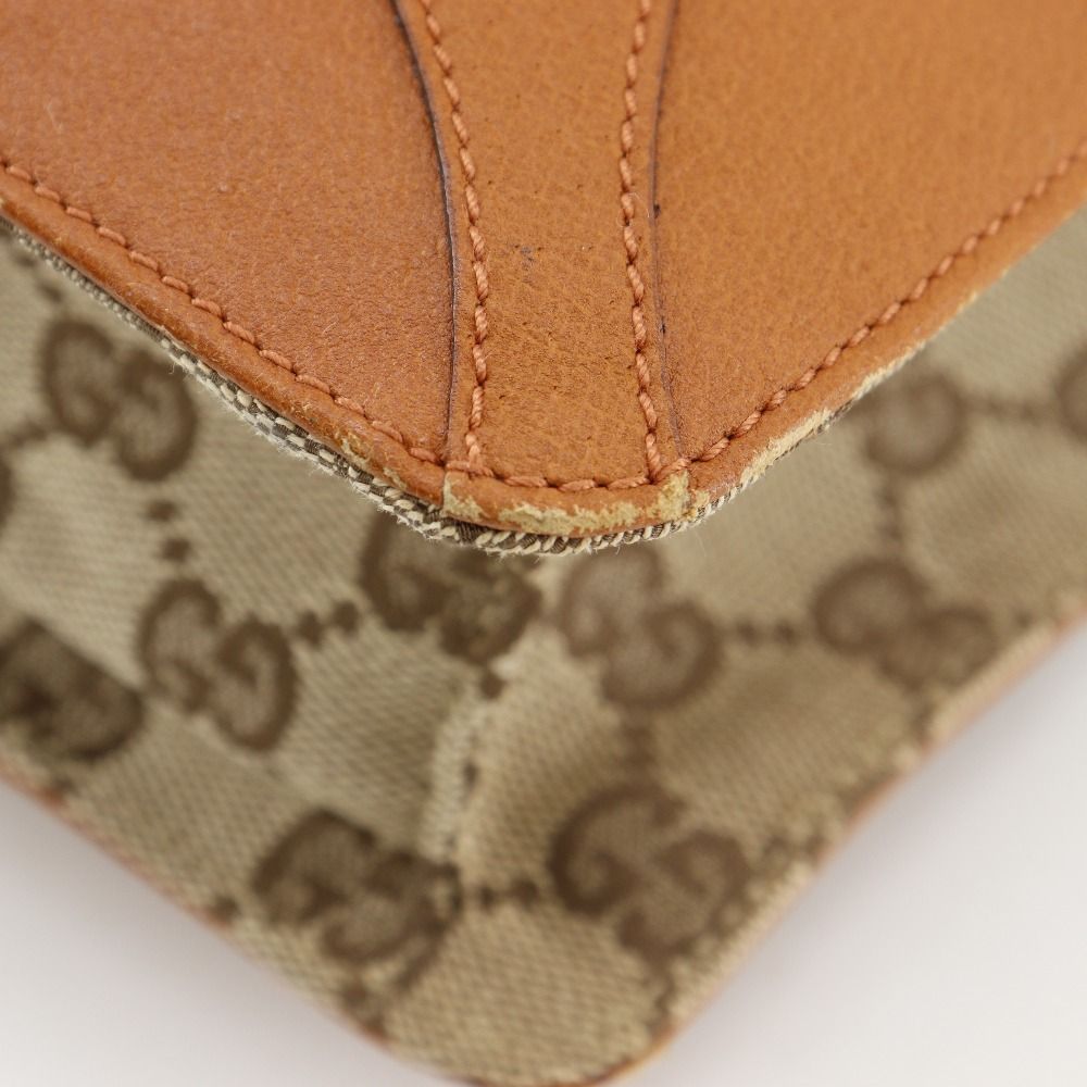Gucci Tote GG Canvas Brown Handbag — view 7