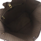 Louis Vuitton Neverfull MM Monogram Idylle Cotton Nylon Fuzan Brown — view 7