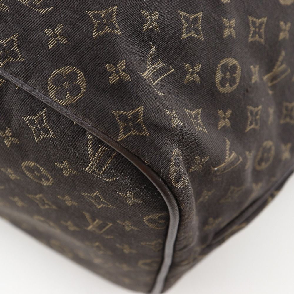 Louis Vuitton Neverfull MM Monogram Idylle Cotton Nylon Fuzan Brown — view 5