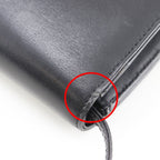 Gucci Vintage 2-Way Clutch Calf Black Shoulder Bag — view 7