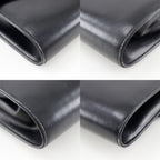 Gucci Vintage 2-Way Clutch Calf Black Shoulder Bag — view 4