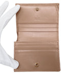 Gucci Wallet Bifold Leather Pink Beige Petit Marmont — view 5