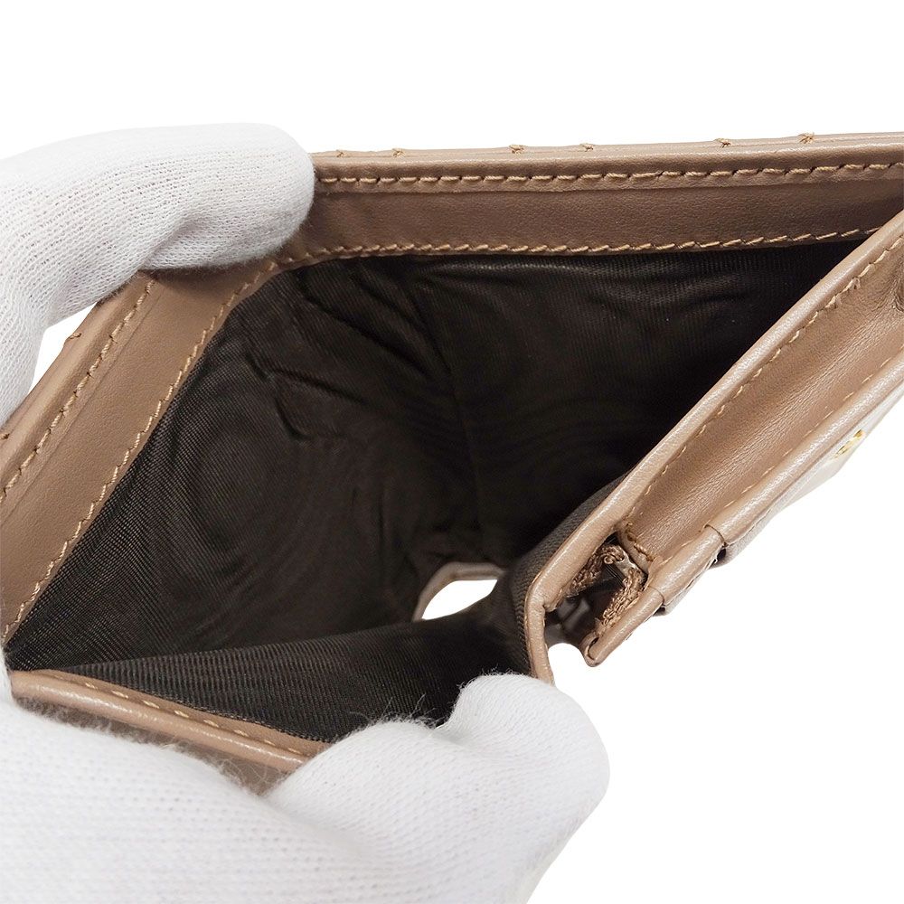 Gucci Wallet Bifold Leather Pink Beige Petit Marmont — view 6