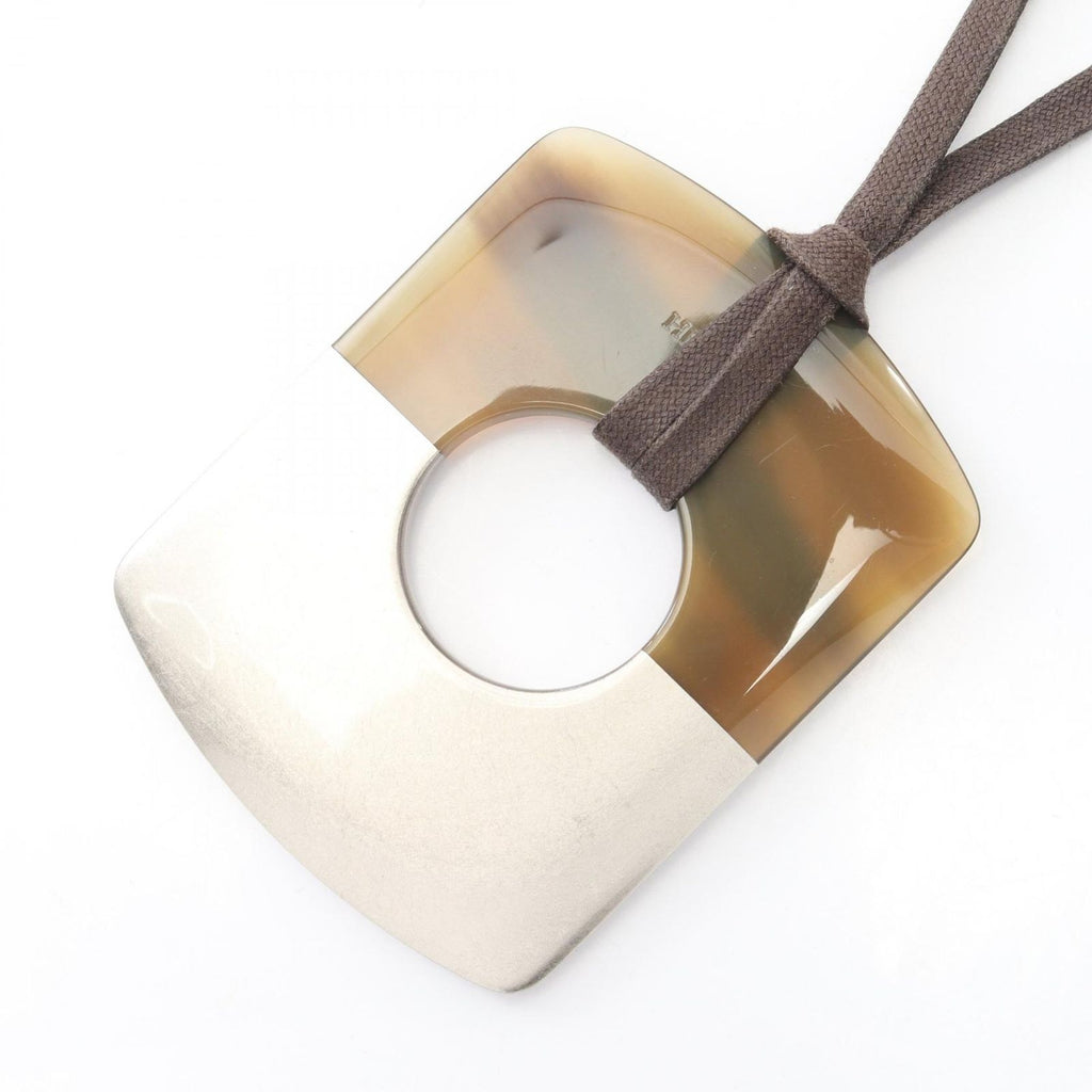 Hermes Necklace Dalva Brown — view 2