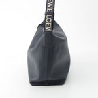 Loewe Leather Cubby Crossbody Shoulder Bag Deep Navy — view 4