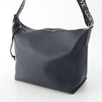 Loewe Leather Cubby Crossbody Shoulder Bag Deep Navy — view 3