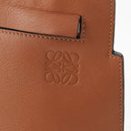 Loewe Leather T Shoulder Anagram Messenger Bag Brown — view 7