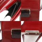 Prada Gradient Enamel Red Shoulder Bag — view 7
