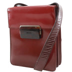 Prada Gradient Enamel Red Shoulder Bag — view 2