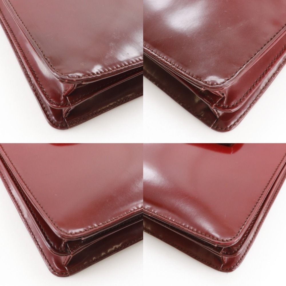 Prada Gradient Enamel Red Shoulder Bag — view 4