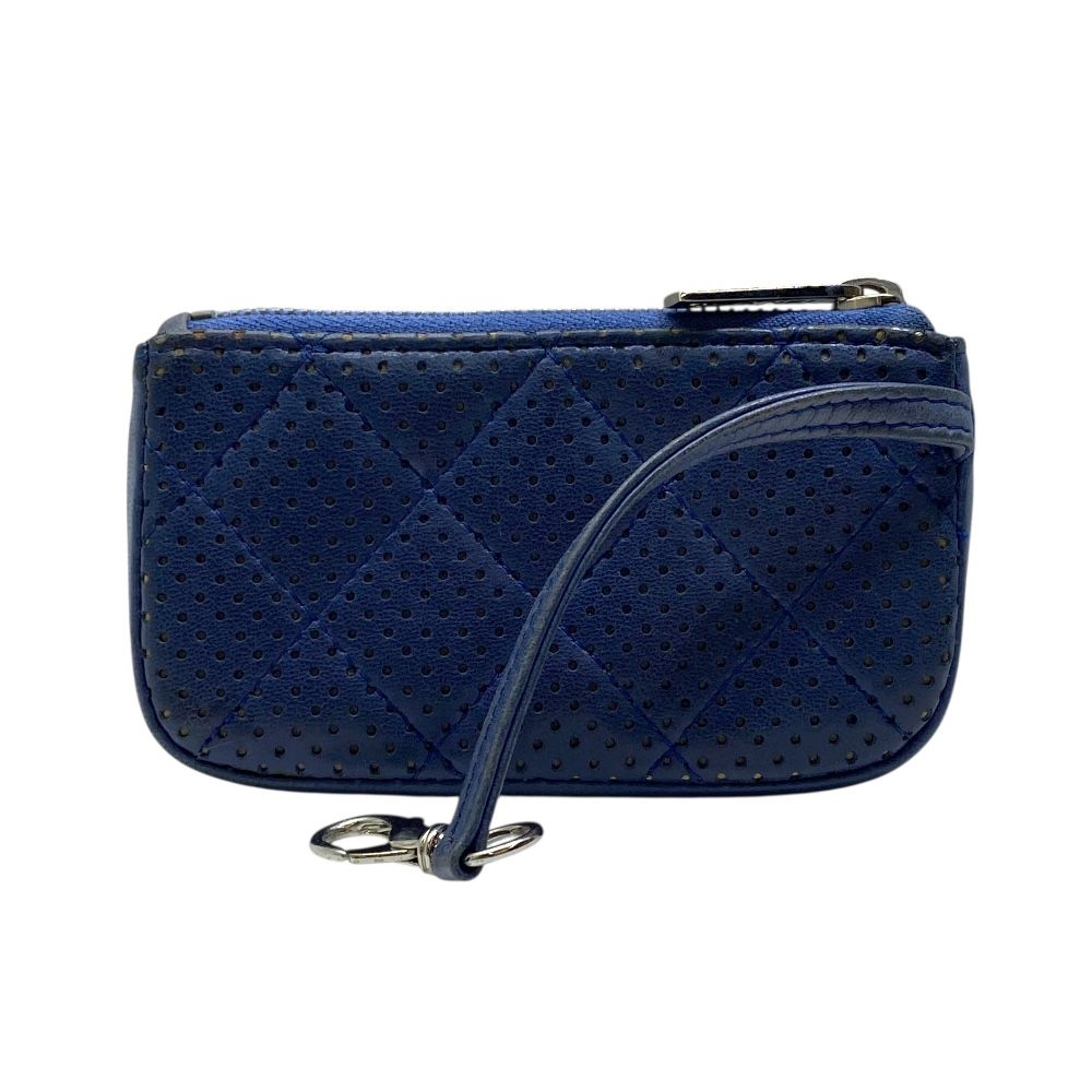 Chanel Coin Purse Mini Pouch with Key Ring Case CC Logo — view 2