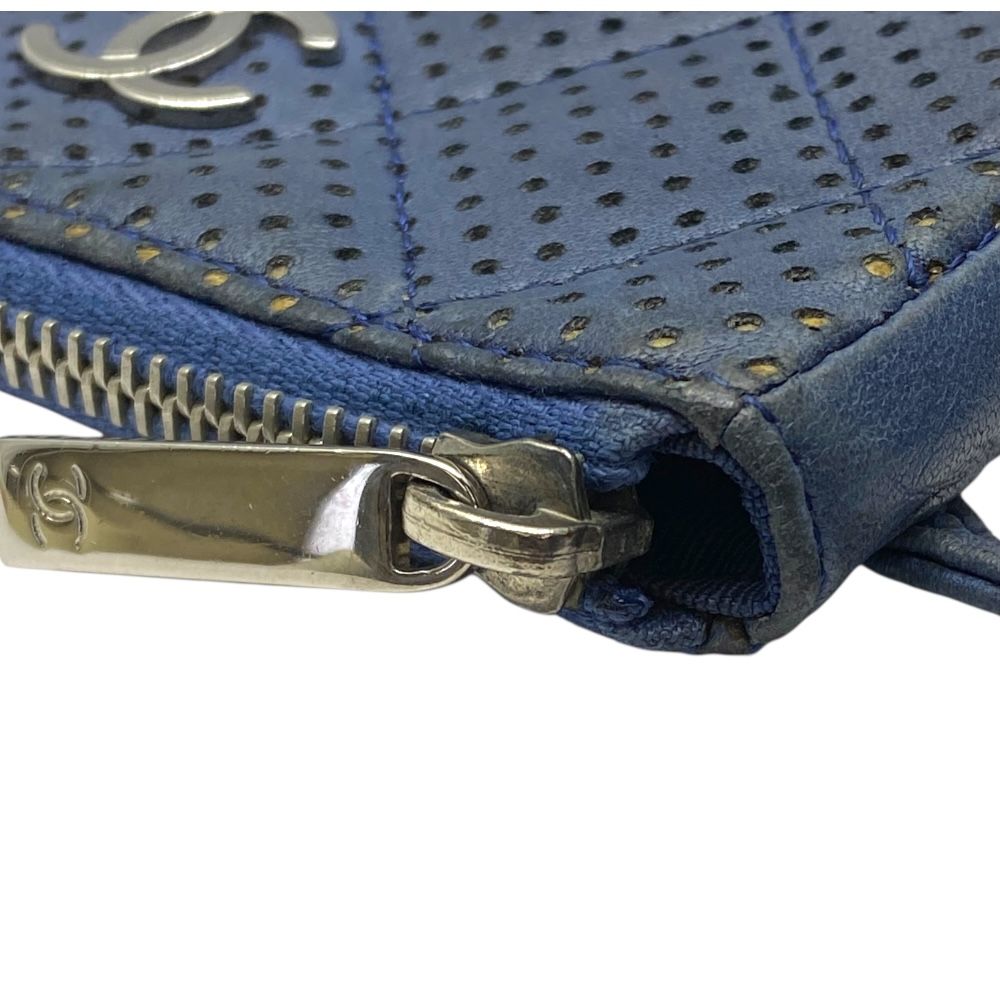 Chanel Coin Purse Mini Pouch with Key Ring Case CC Logo — view 4