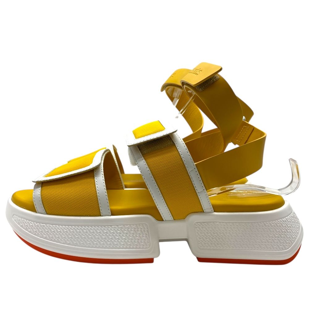 Hermes Geek Sandals Shoes Flat Thick Sole Belt Ankle Strap — view 2