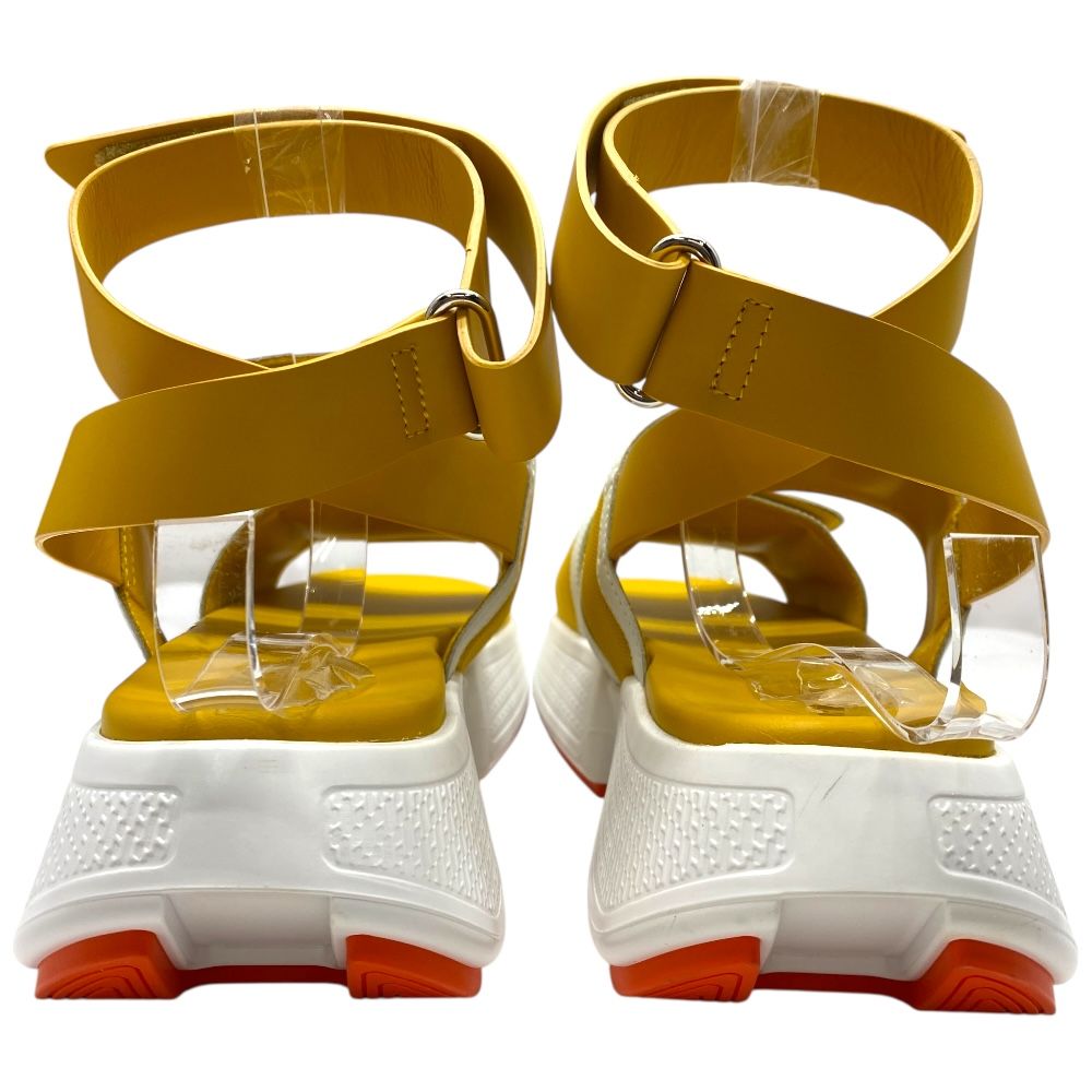 Hermes Geek Sandals Shoes Flat Thick Sole Belt Ankle Strap — view 3