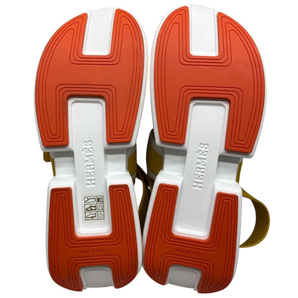 Hermes Geek Sandals Shoes Flat Thick Sole Belt Ankle Strap — view 8