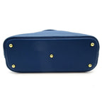 Hermes Bolide 31 Taurillon Clemence Handbag Deep Blue — view 5