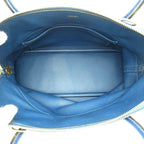 Hermes Bolide 31 Taurillon Clemence Handbag Deep Blue — view 6