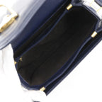 Gucci Vintage Calf Navy Blue Shoulder Bag — view 6