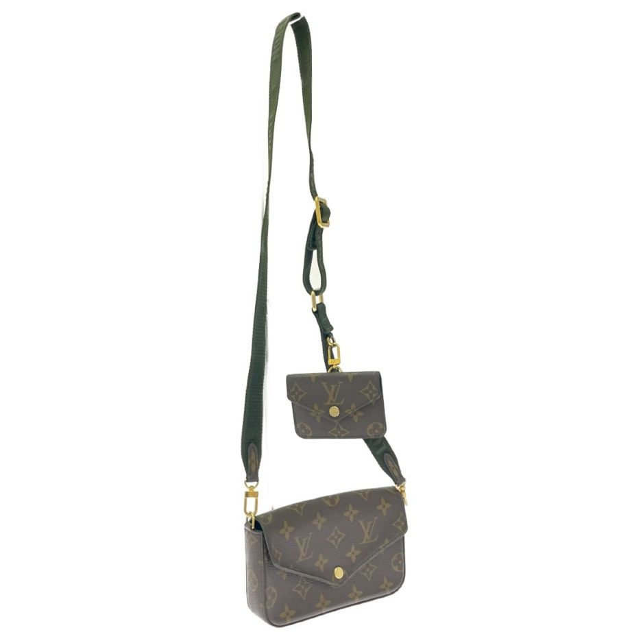 Louis Vuitton Monogram Multi Pochette Felicie Brown — view 2