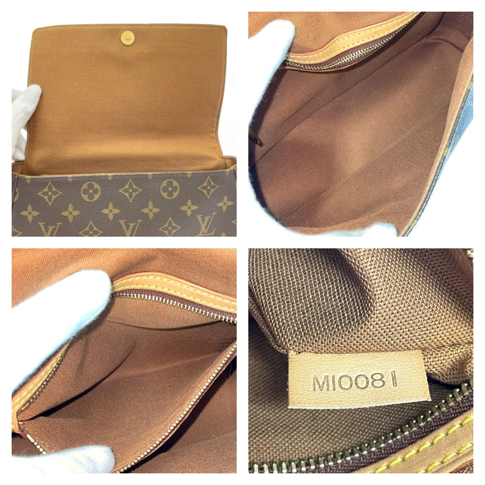Louis Vuitton Monogram Mini Luping Shoulder Bag Brown — view 8