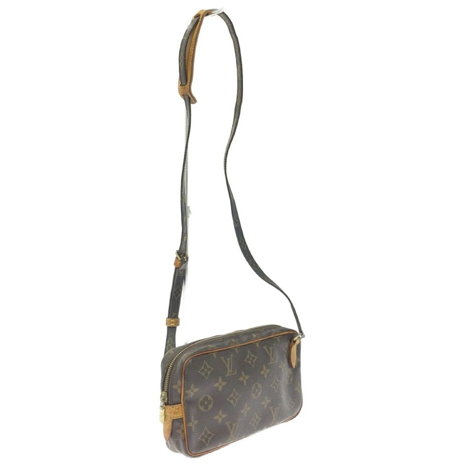 Louis Vuitton Monogram Pochette Marly Bandouliere Brown — view 2
