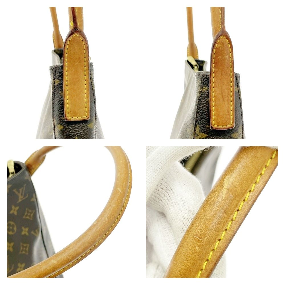Louis Vuitton Monogram Looping GM Shoulder Bag Brown — view 7