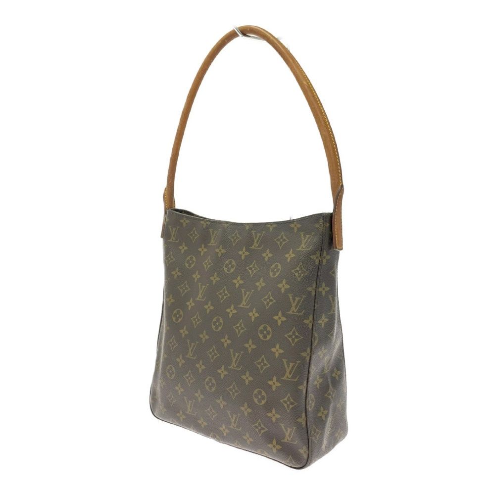 Louis Vuitton Monogram Looping GM Shoulder Bag Brown — view 3