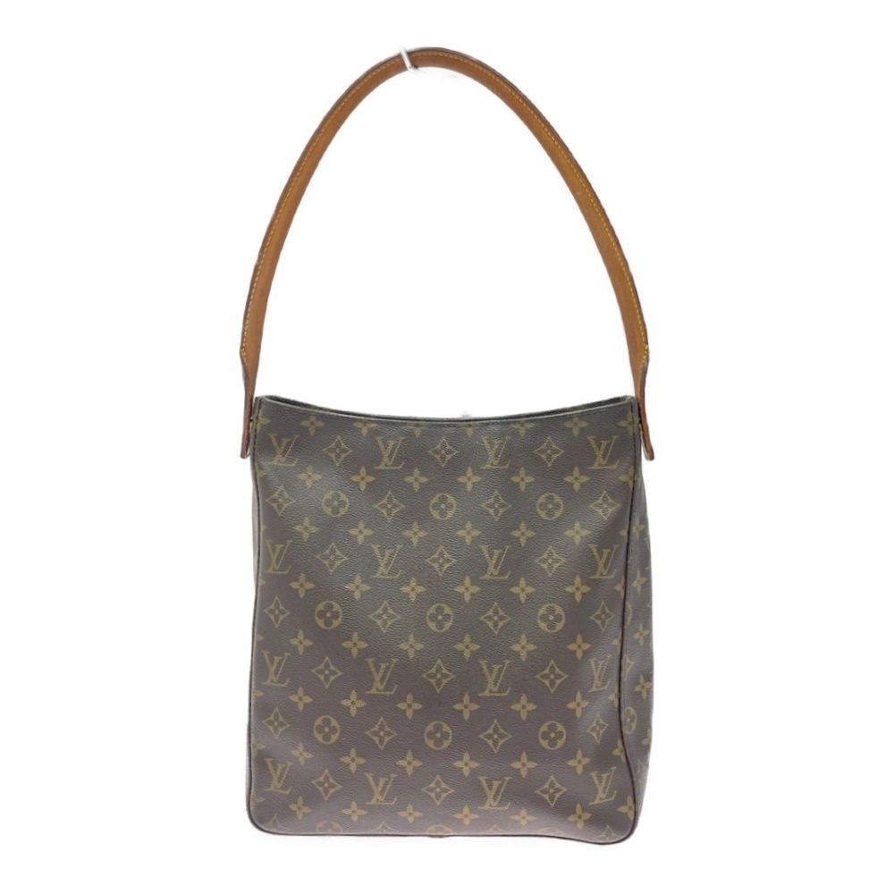 Louis Vuitton Monogram Looping GM Shoulder Bag Brown — view 4