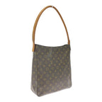 Louis Vuitton Monogram Looping GM Shoulder Bag Brown — view 2