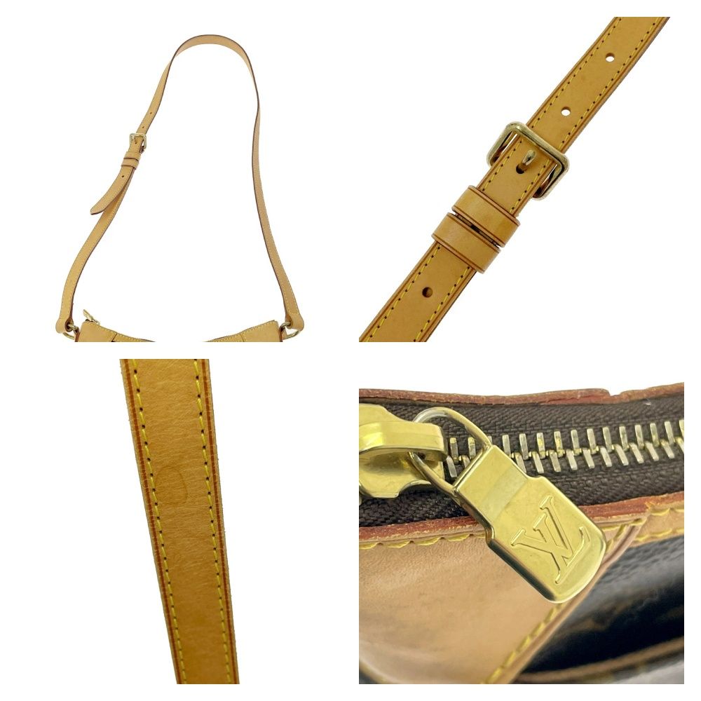 Louis Vuitton Monogram Odeon PM Shoulder Bag Brown — view 7