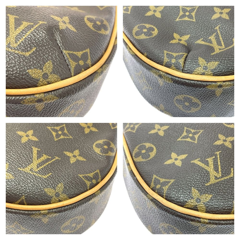 Louis Vuitton Monogram Odeon PM Shoulder Bag Brown — view 6