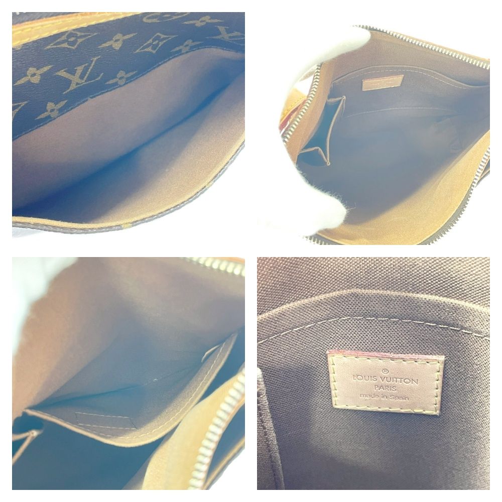 Louis Vuitton Monogram Odeon PM Shoulder Bag Brown — view 8