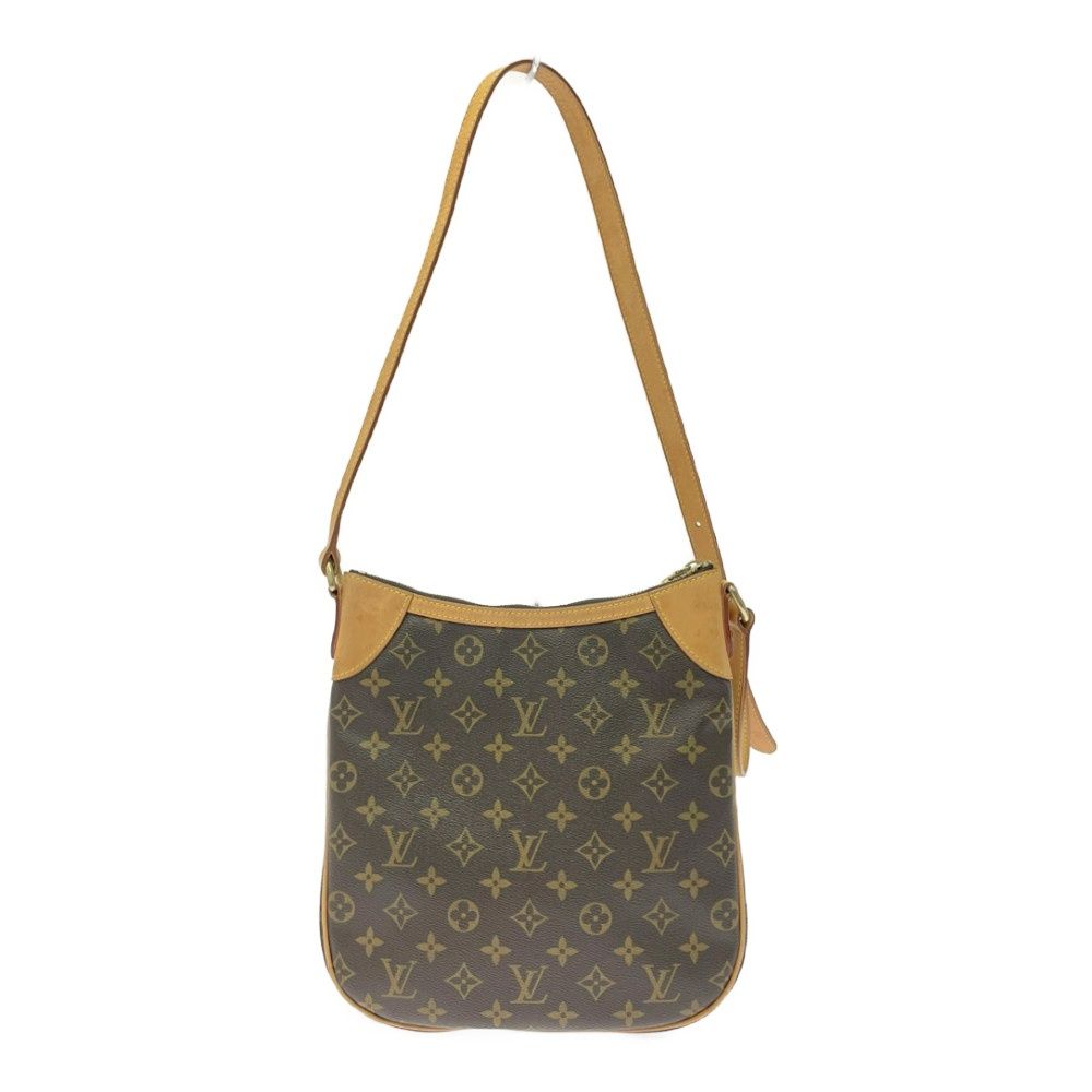 Louis Vuitton Monogram Odeon PM Shoulder Bag Brown — view 4