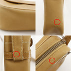 Gucci Vintage Calf Beige Shoulder Bag — view 8
