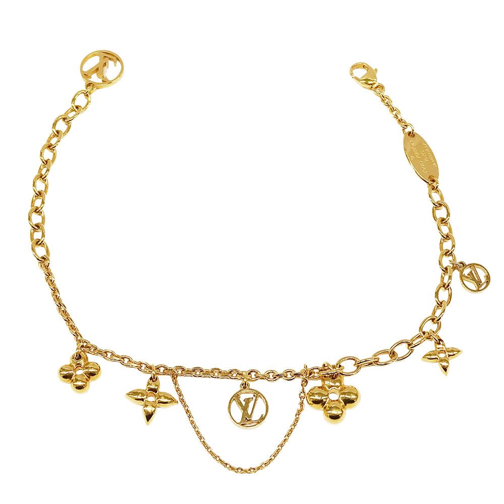 Louis Vuitton Bracelet Blooming Gold Chain — view 3