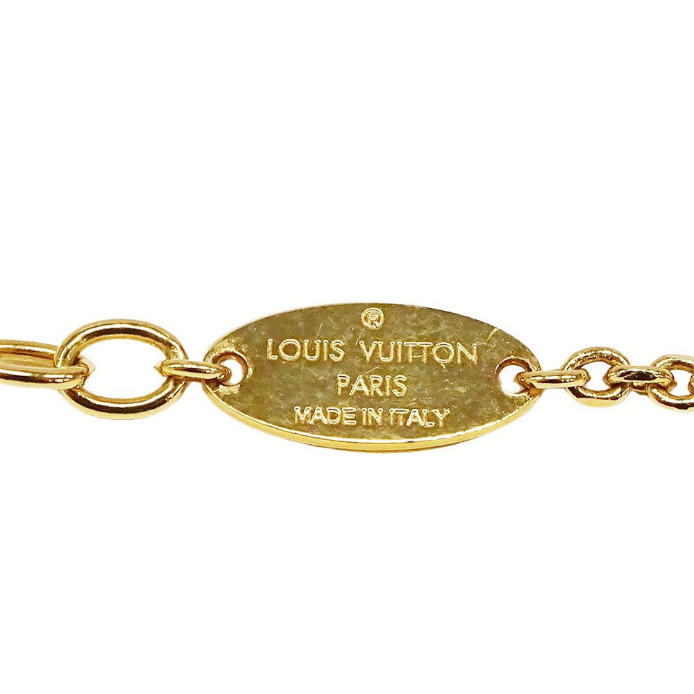 Louis Vuitton Bracelet Blooming Gold Chain — view 5