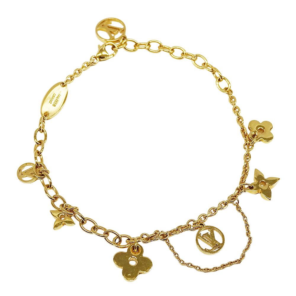 Louis Vuitton Bracelet Blooming Gold Chain — view 2
