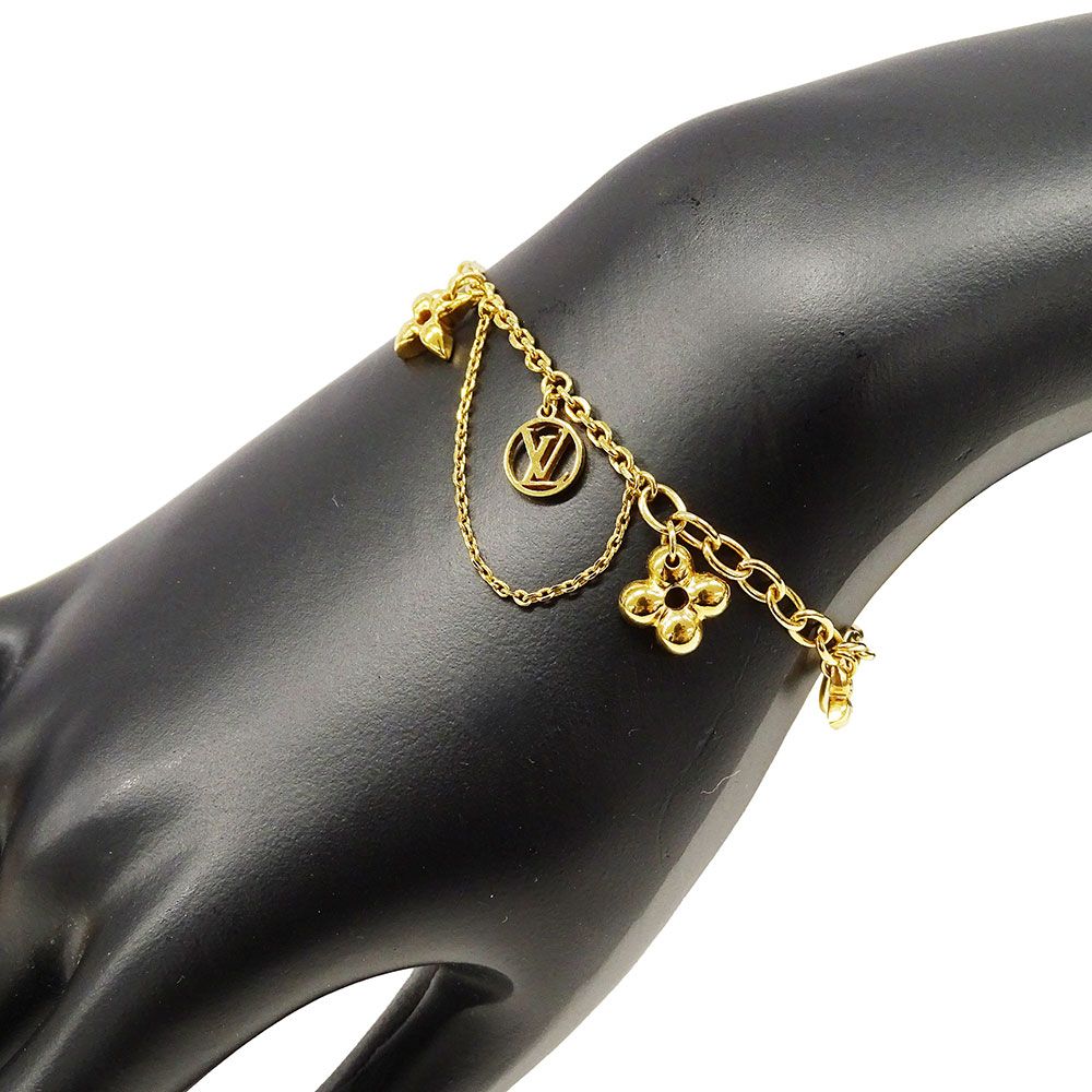 Louis Vuitton Bracelet Blooming Gold Chain — view 7