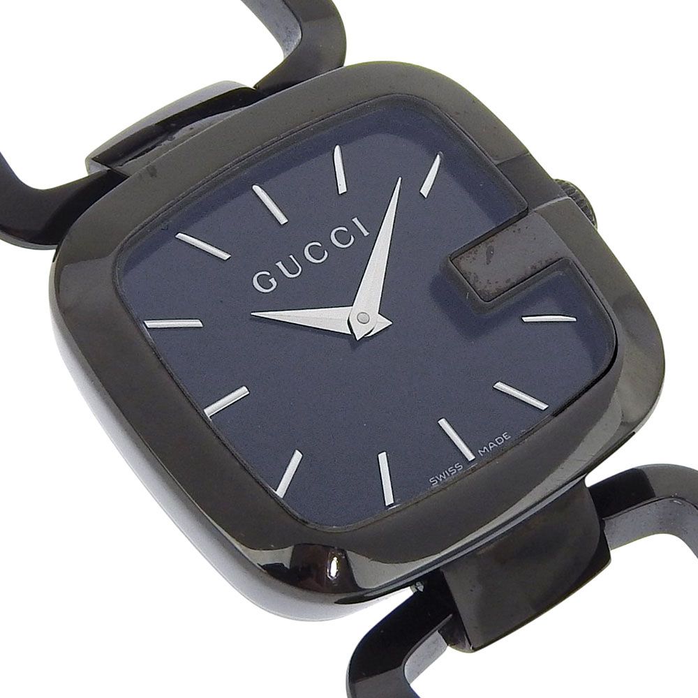 Gucci Collection 125.4 Stainless Steel Quartz Analog Display Black — view 3