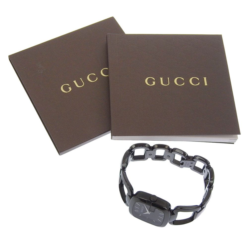 Gucci Collection 125.4 Stainless Steel Quartz Analog Display Black — view 7