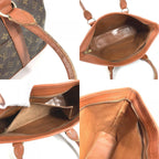 Louis Vuitton Shoulder Bag Weekend PM Monogram Canvas Brown — view 8