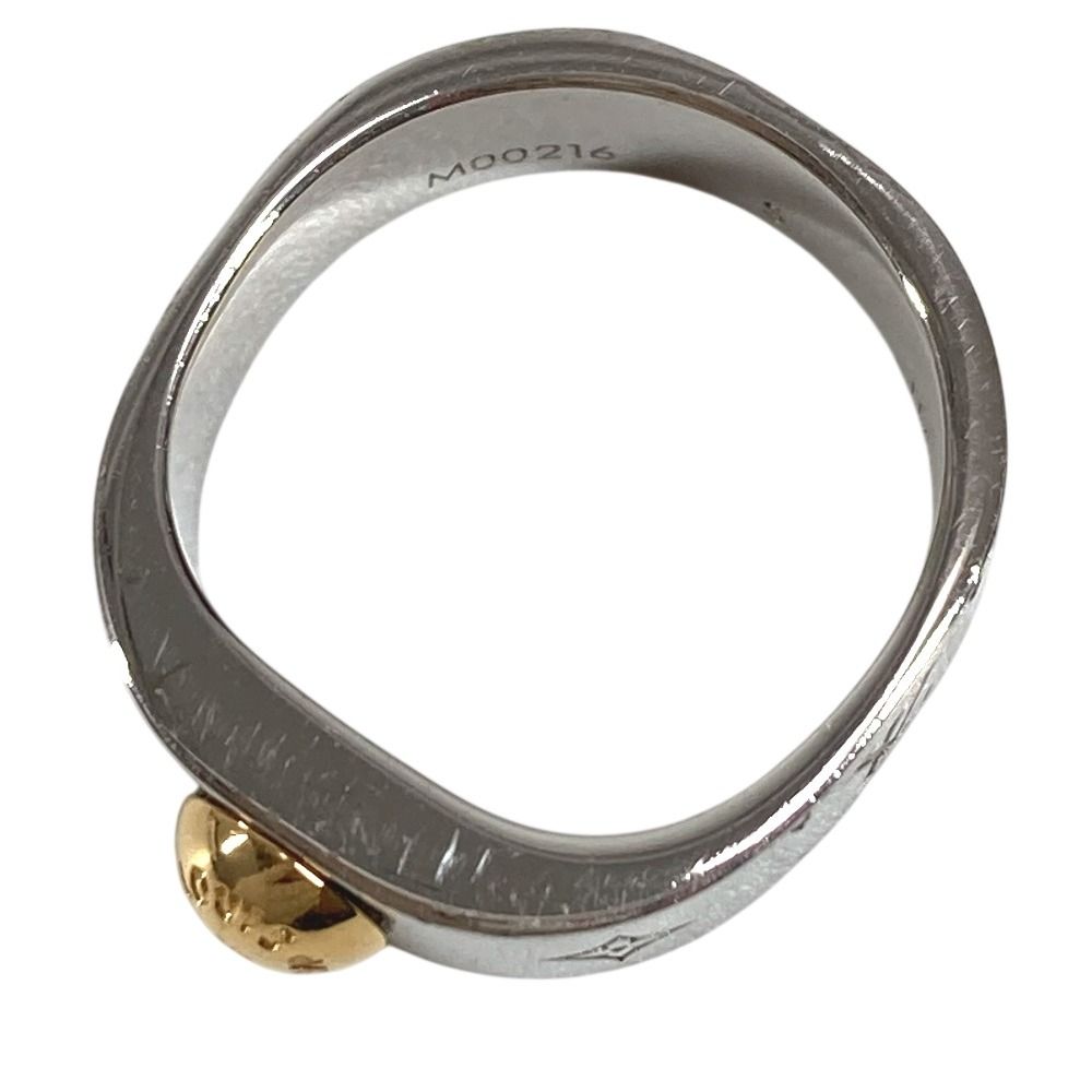 Louis Vuitton Ring Nanogram Metal Silver — view 6