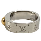 Louis Vuitton Ring Nanogram Metal Silver — view 4