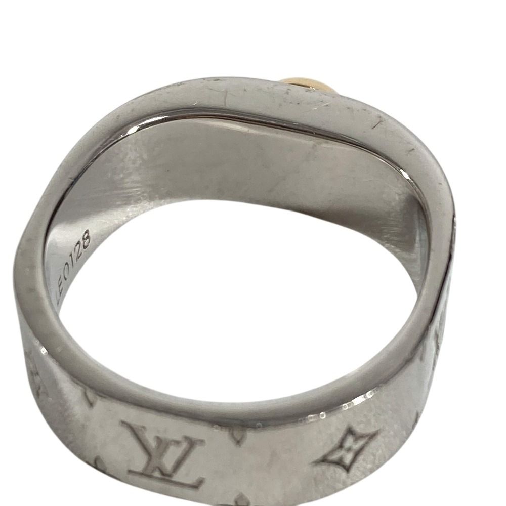 Louis Vuitton Ring Nanogram Metal Silver — view 9