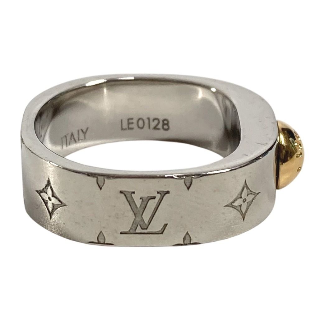 Louis Vuitton Ring Nanogram Metal Silver — view 5