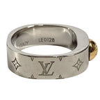Louis Vuitton Ring Nanogram Metal Silver
