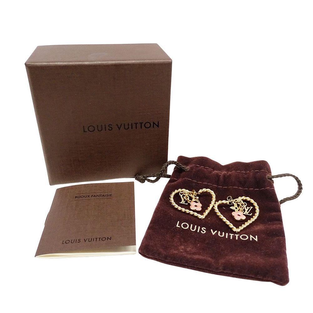 Louis Vuitton Earrings Boucle Dreille Sweet Monogram in My — view 3