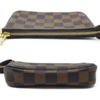 Louis Vuitton Pochette Pouch Coin Case Monogram Brown — view 4