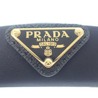 Prada Re-Nylon Hair Clip Tessuto Nero Black — view 7