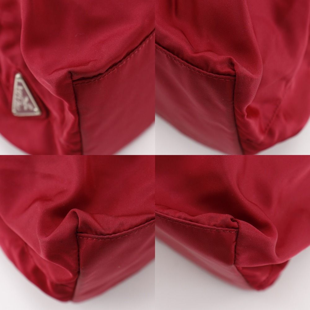 Prada Nylon Red Tote — view 4